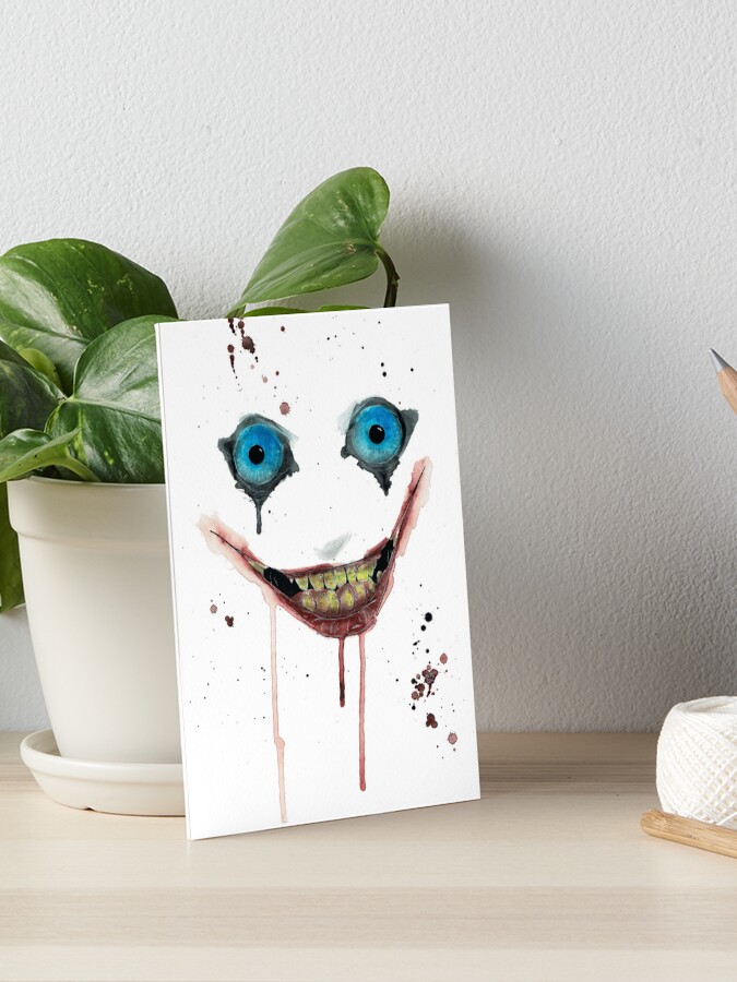 Jeff the Killer Selfie, an art print by Emi Rutherford - INPRNT