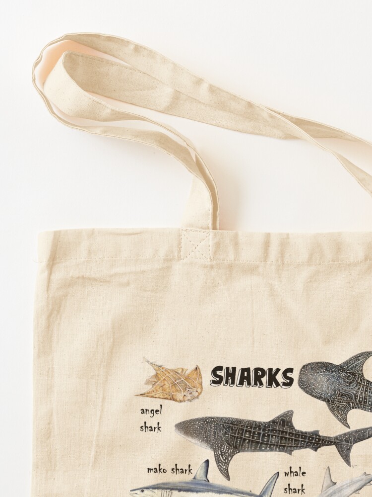 Alternate view of Sharks for shark lovers Tote Bag