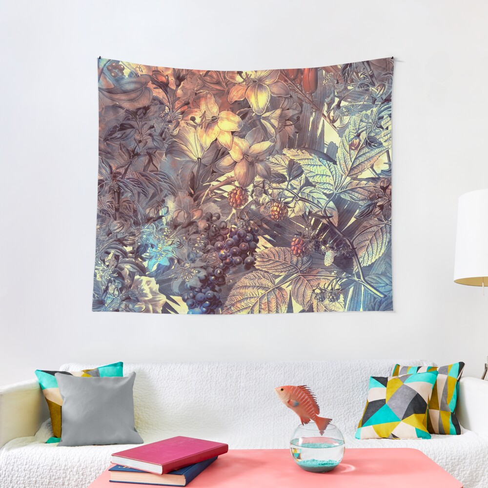flowers 12 #flora #flowers Tapestry