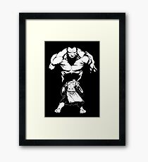 Show me how the Gods KILL Framed Print
