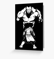 Show me how the Gods KILL Greeting Card