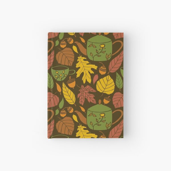 Tea and leaves Hardcover Journal