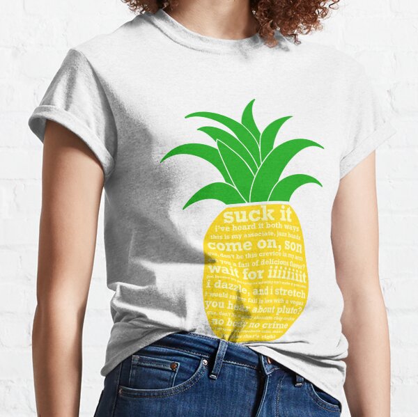 Psych Quotes Pineapple Classic T-Shirt