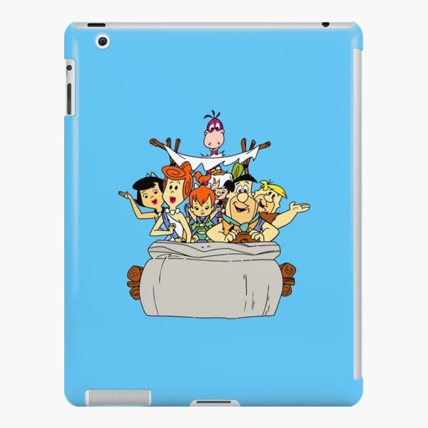 The Flintstones in the stone-car iPad Snap Case