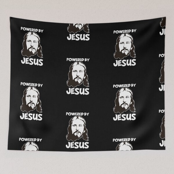 Item preview, Powered by Jesus designed and sold by amilli.