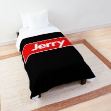 Jerry Name Label - Gift For Female Named Jerry Comforter