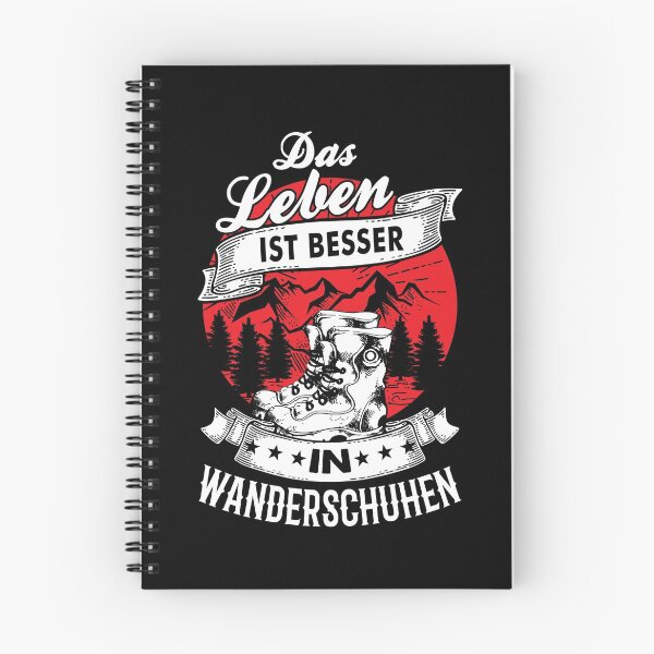 Item preview, Das Leben ist besser in Wanderschuhen designed and sold by anziehend.