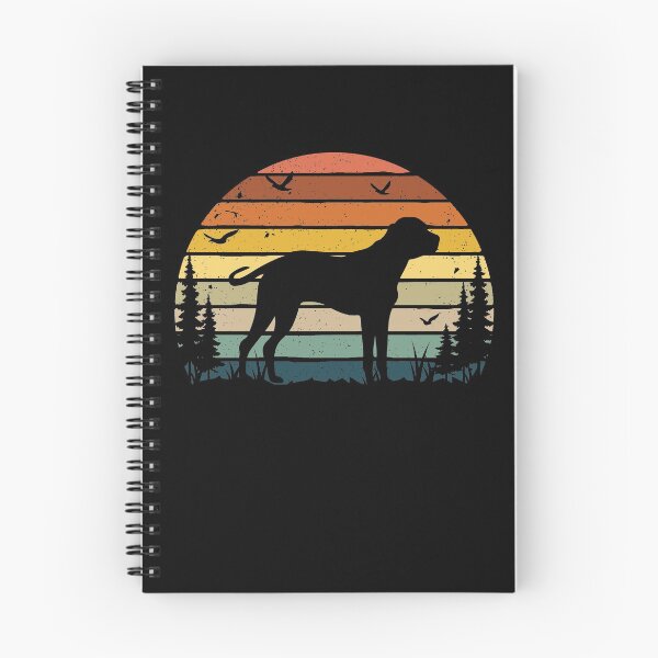Item preview, Black Mouth Cur Dog Retro Vintage  designed and sold by rafaeltto.