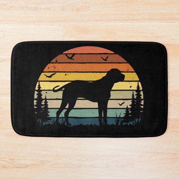 Item preview, Black Mouth Cur Dog Retro Vintage  designed and sold by rafaeltto.