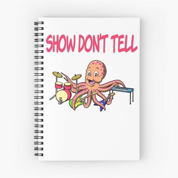 Item preview, SHOW, DON'T TELL - ONE OCTOPUS BAND designed and sold by Dwarf-Monkey.