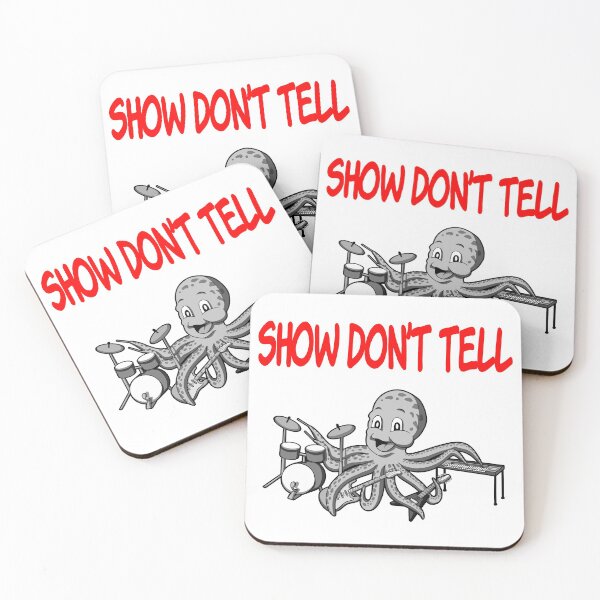Item preview, SHOW, DON'T TELL - ONE OCTOPUS BAND designed and sold by Dwarf-Monkey.