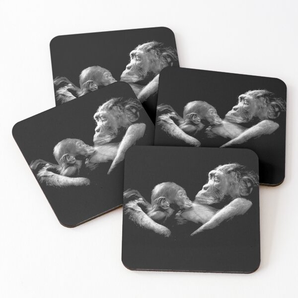 Item preview, Mother with Child Gorilla Art Design designed and sold by webdango.
