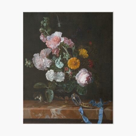Artikel-Vorschau von Willem Van Aelst - Vanitas Blumenstillleben, designt und verkauft von vakashop.
