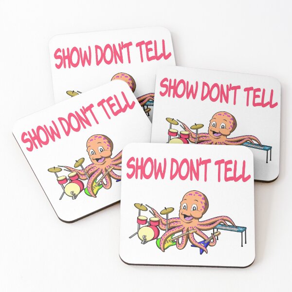 Item preview,  SHOW, DON'T TELL - ONE OCTOPUS BAND designed and sold by Dwarf-Monkey.