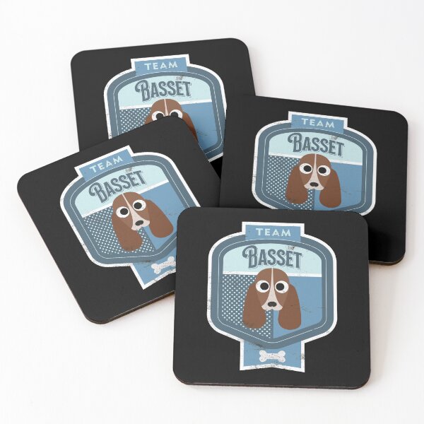 Artikelvorschau, Team Basset - Distressed Basset Hound Bier Label Design entworfen und verkauft von DoggyStyles.