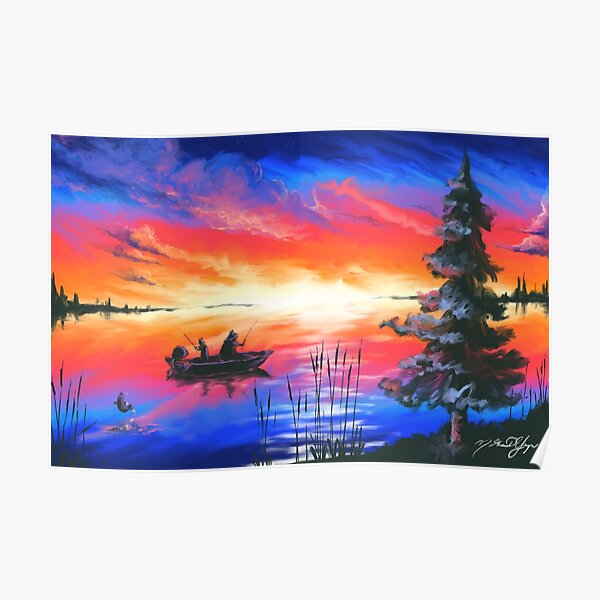 Gone Fishing Poster