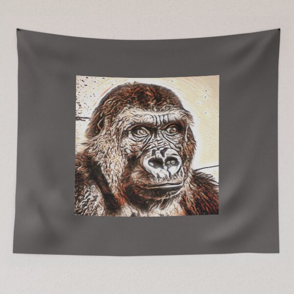 Item preview, Contemplative Gorilla   designed and sold by JennaSaisQuoi83.