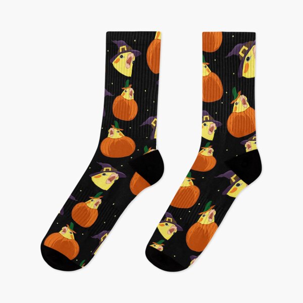 Item preview, halloween cockatiel pattern designed and sold by FandomizedRose.