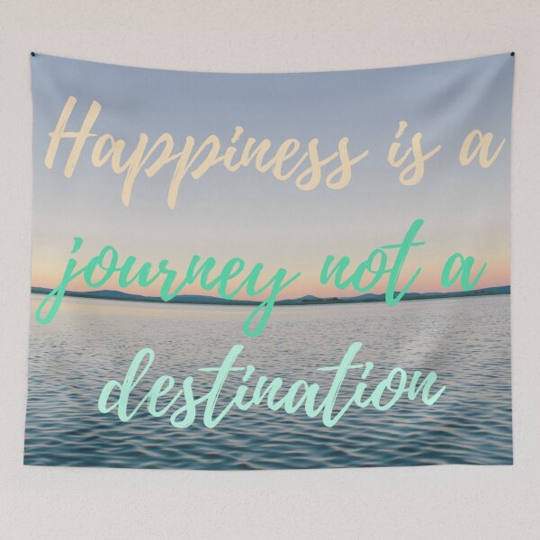 Item preview, Happiness is a journey not a destination | Happiness is a journey not a destination designed and sold by Karina Rojas.