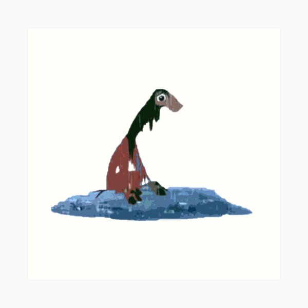 Kuzco triste Impression artistique