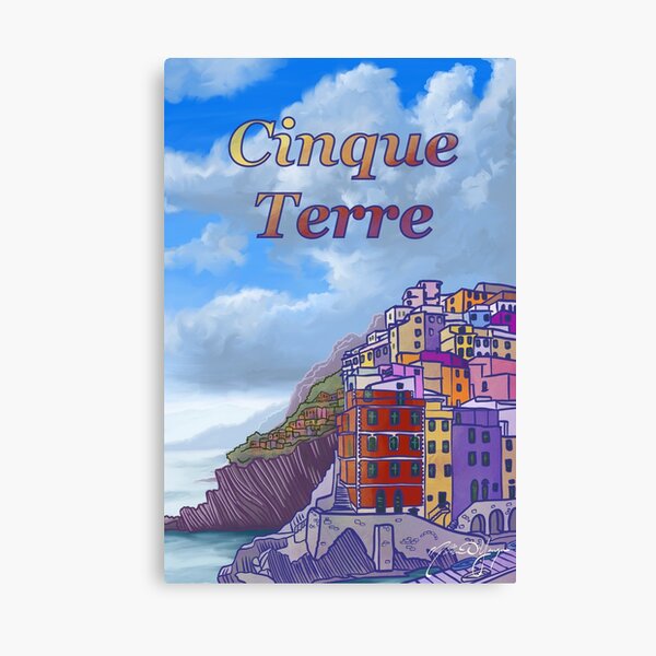 The Five Cities Cinque Terre Canvas Print