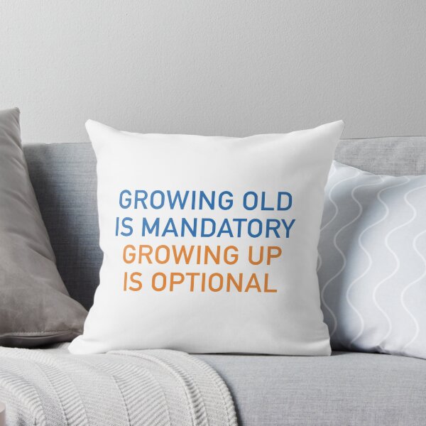 Aperçu de l'œuvre Growing Up Is Optional créée et vendue par AmazingVision.