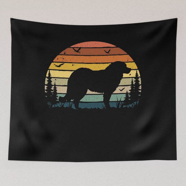 Item preview, Caucasian Shepherd Dog Retro Vintage  designed and sold by rafaeltto.