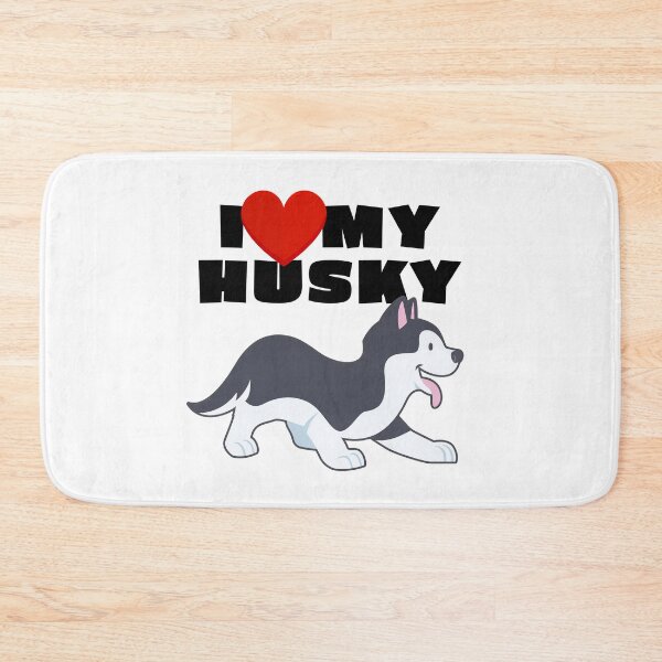 Item preview, I Love My Husky - 2 designed and sold by BrianSmith84.