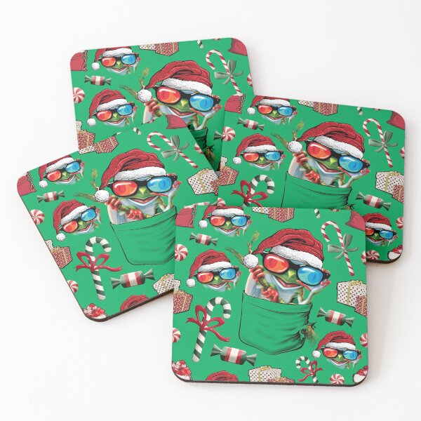Item preview,  Christmas Frog Santa Hat designed and sold by MudgeStudios.