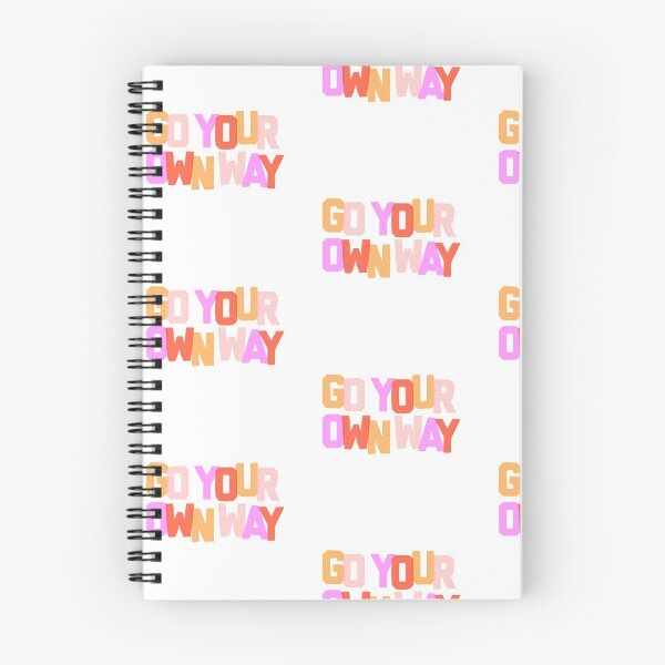 Item preview, GO YOUR OWN WAY. designed and sold by Allie Tucker.
