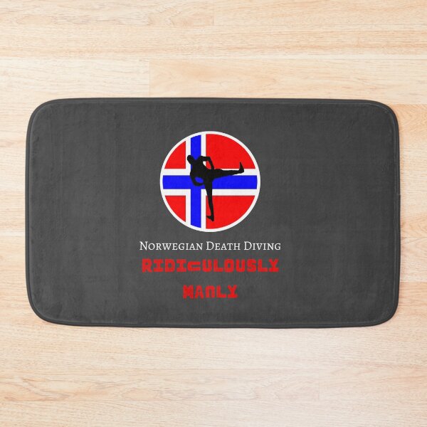 Item preview, Norwegian Death Diving - Ridiculously Manly designed and sold by CreateWhite.