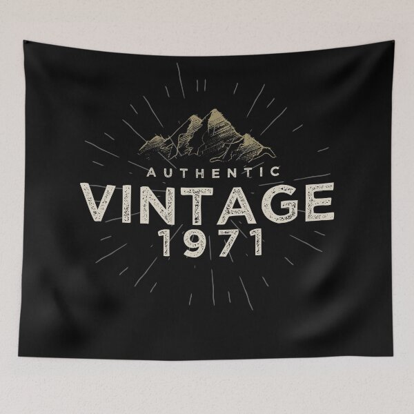 Item preview, Authentic Vintage 1971 Birthday Design designed and sold by danielliamgill.