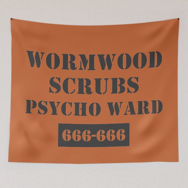 Item preview, Wormwood Scrubs Prison Psycho Ward designed and sold by CoolYule.