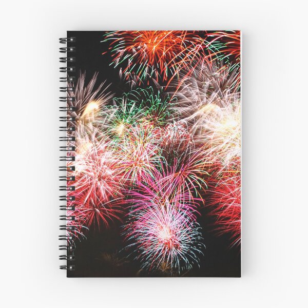 Item preview, fireworks on a black background designed and sold by Orderposter.