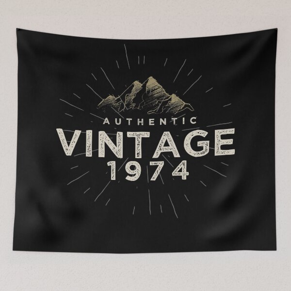 Item preview, Authentic Vintage 1974 Birthday Design designed and sold by danielliamgill.