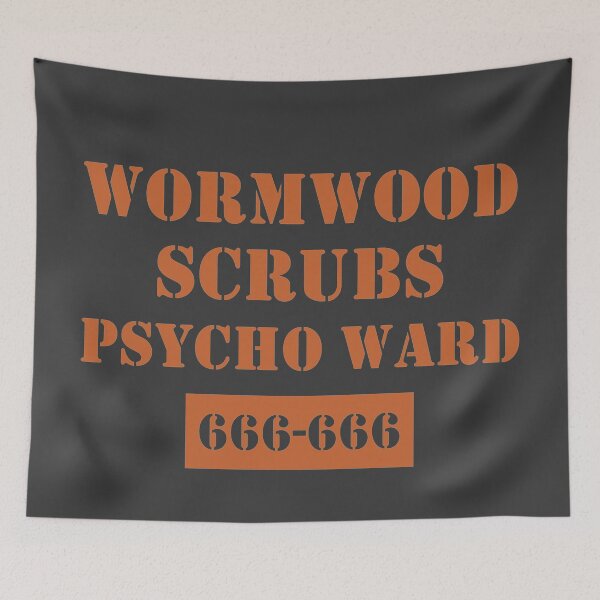 Item preview, Wormwood Scrubs Prison Psycho Ward designed and sold by CoolYule.