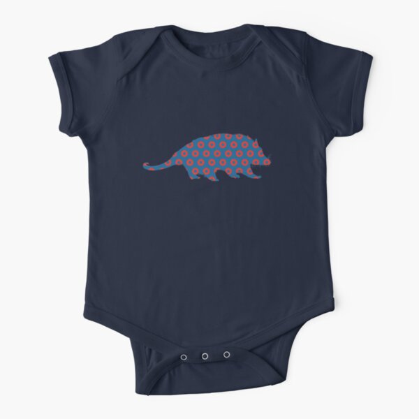 Phish Possum Donuts Short Sleeve Baby One-Piece