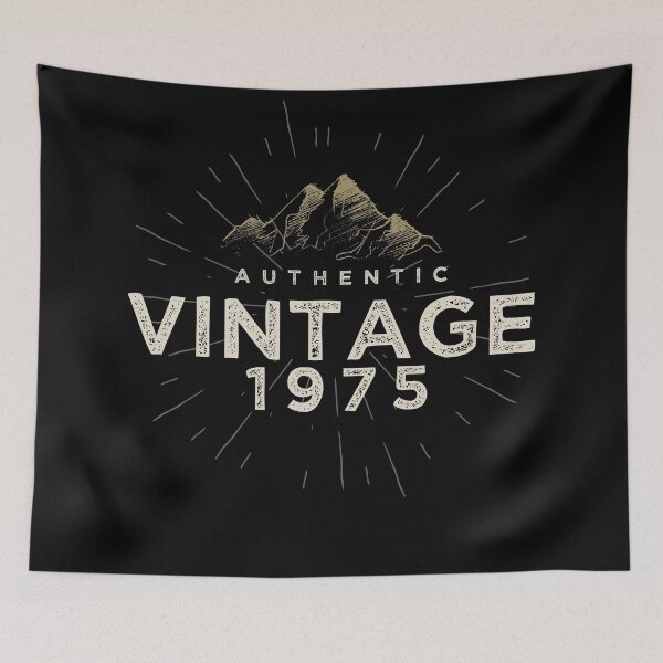 Item preview, Authentic Vintage 1975 Birthday Design designed and sold by danielliamgill.