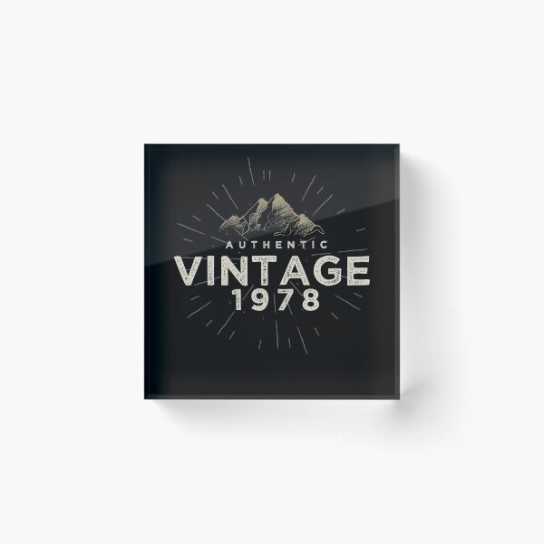Item preview, Authentic Vintage 1978 Birthday Design designed and sold by danielliamgill.