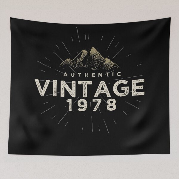 Item preview, Authentic Vintage 1978 Birthday Design designed and sold by danielliamgill.