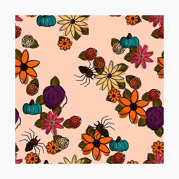 Spooky Spring- Cream Photographic Print