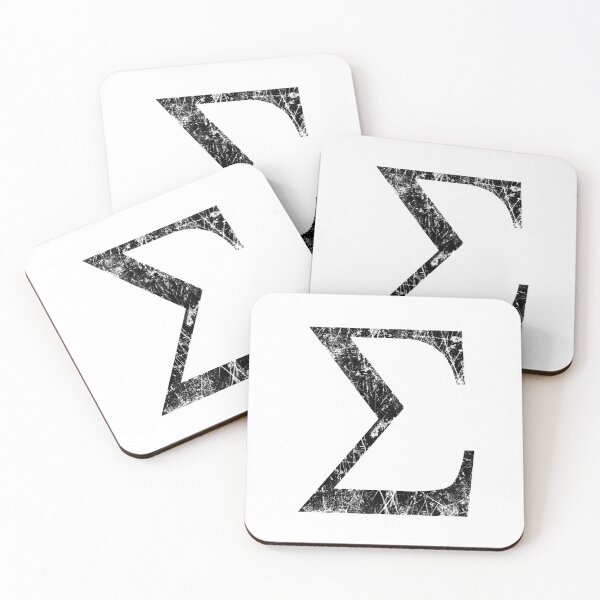 Item preview, Sigma Greek Letter Symbol Grunge Style designed and sold by Garaga.