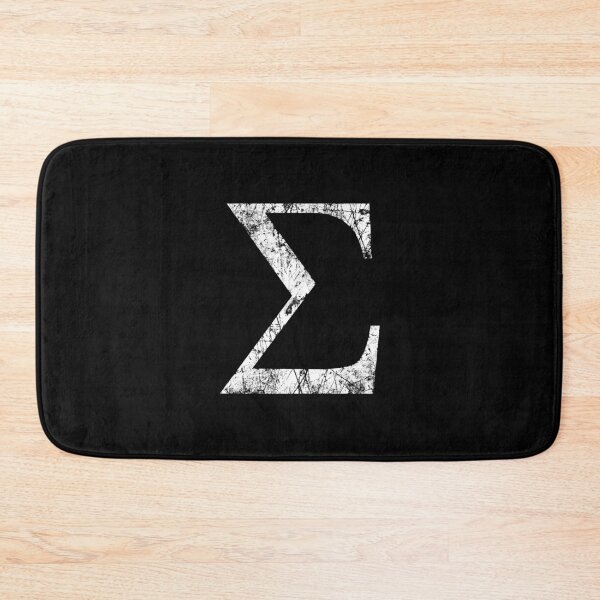 Item preview, Sigma Greek Letter Symbol Grunge Style designed and sold by Garaga.