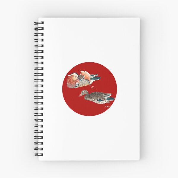 Item preview, Japanese Flag - Mandarin Ducks designed and sold by weavernap.