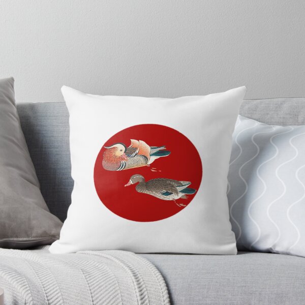 Item preview, Japanese Flag - Mandarin Ducks designed and sold by weavernap.