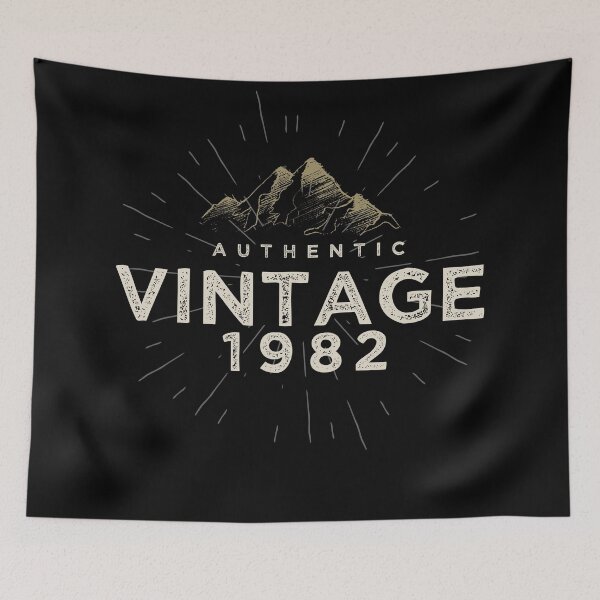 Item preview, Authentic Vintage 1982 Birthday Design designed and sold by danielliamgill.