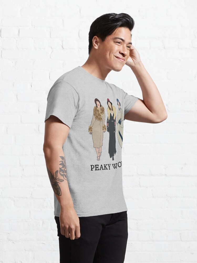 Alternate view of Peaky Women: Peaky Blinders Classic T-Shirt