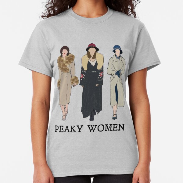 Peaky Women: Peaky Blinders Classic T-Shirt
