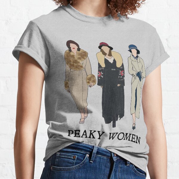 Peaky Women: Peaky Blinders Camiseta clásica