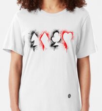 Suits Outline 2 Slim Fit T-Shirt